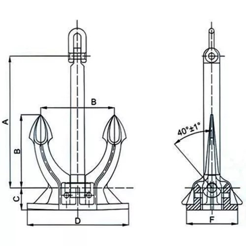 Якорь Spek марка Сталь 20, ГОСТ 30563-98 в г. Тверь